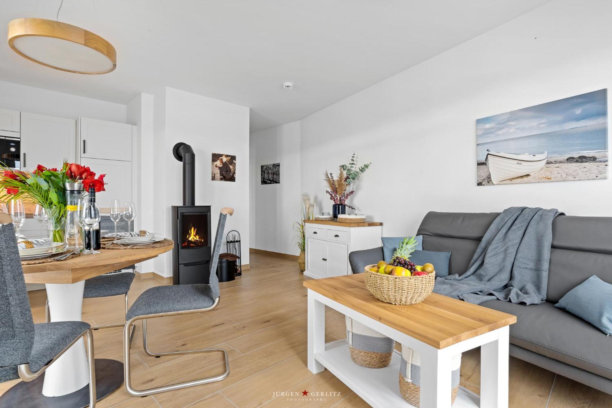 Sea Apartment Mojo- Meerblick, Infrarotauna, Terrasse Olpenitz Exterior foto