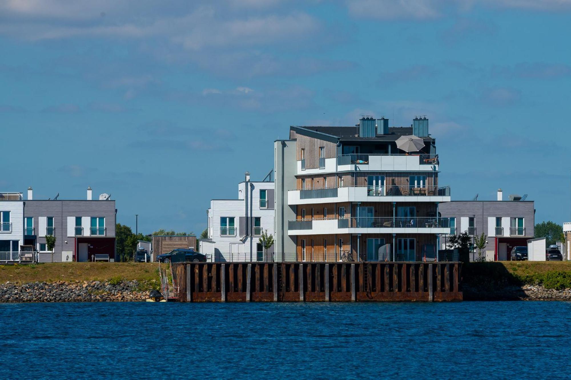 Sea Apartment Mojo- Meerblick, Infrarotauna, Terrasse Olpenitz Exterior foto